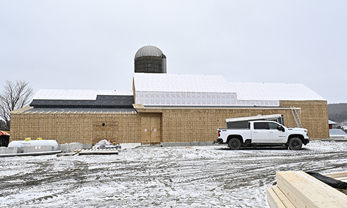 Construction site exterior